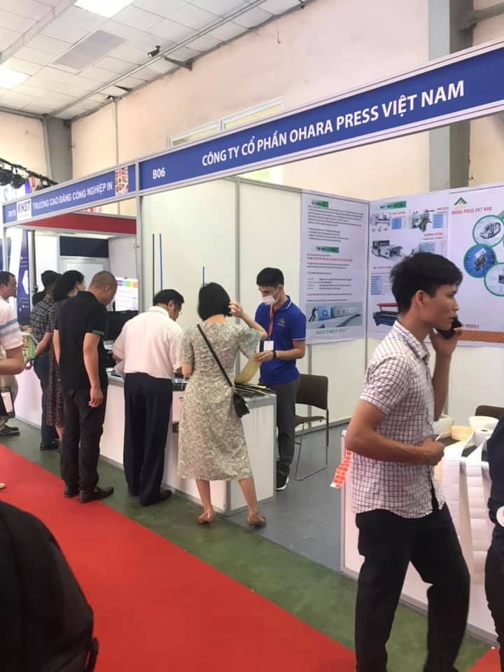 OHARA PRESS VIỆT NAM đã tham gia Triển lãm quốc tế VietAd và VPSE 2021 tại Hà Nội